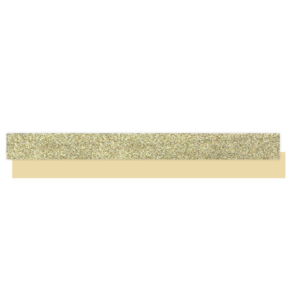 Paporlene krullint glitter goud 10mm x 3m