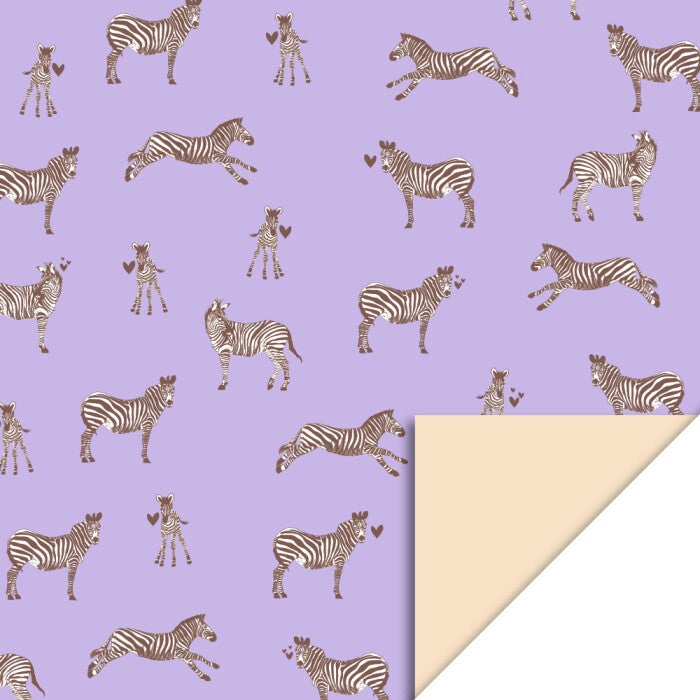 Zebra Lilac - Pink 70cm x 3mtr