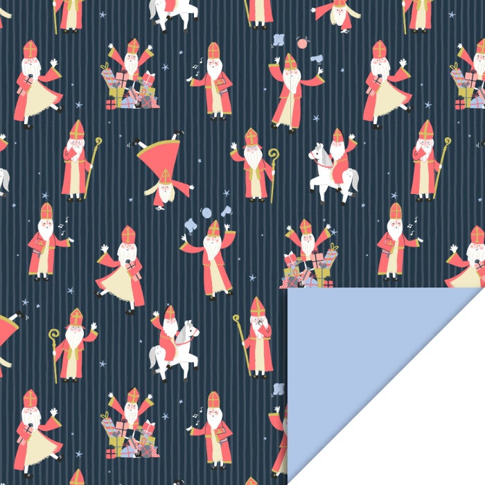 Sint Acrobaat Night -  Blue 70cm x 3mtr