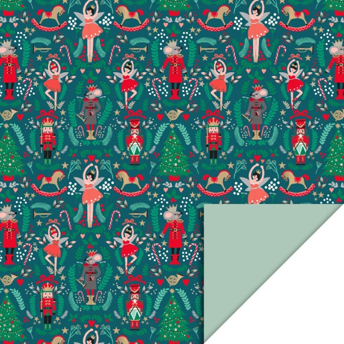 X-mas - Nutcracker - Pistache 70cm x 3mtr