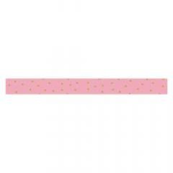 Paporlene krullint rouge pink dots gold