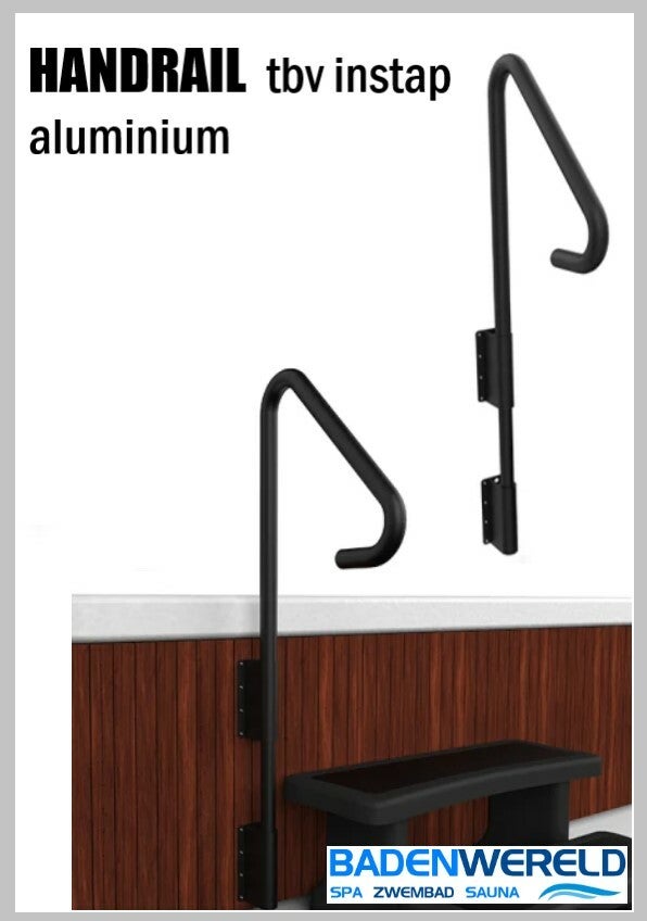 Handrail aluminium tbv instap