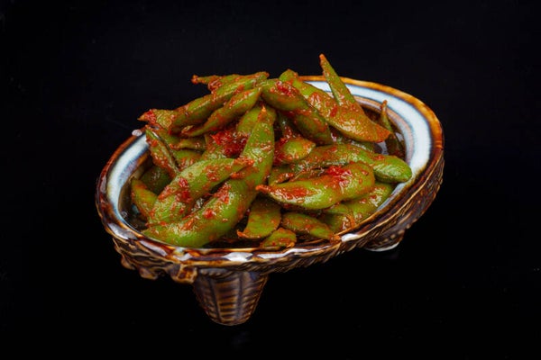 Spicy edamame