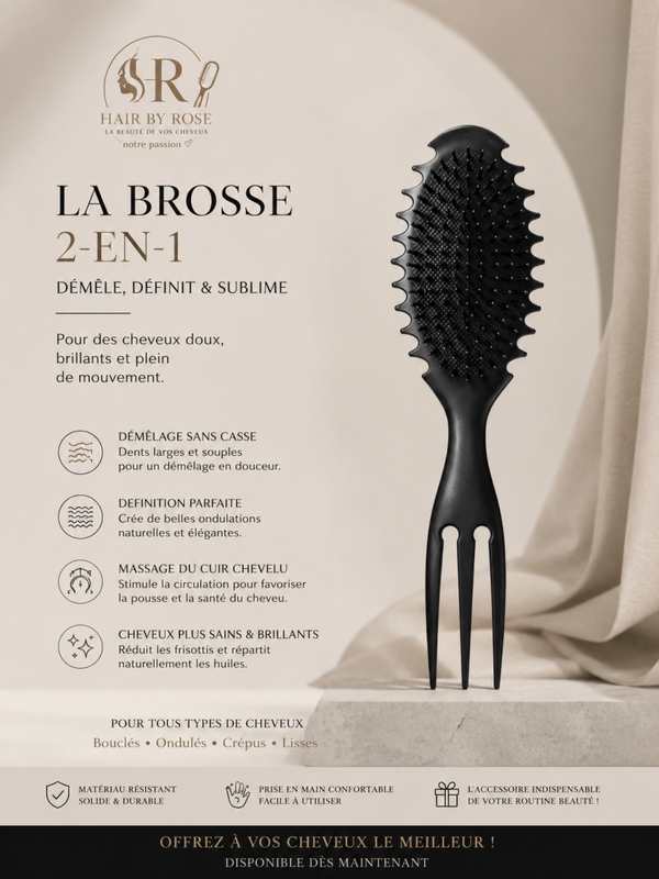 Brosse curly