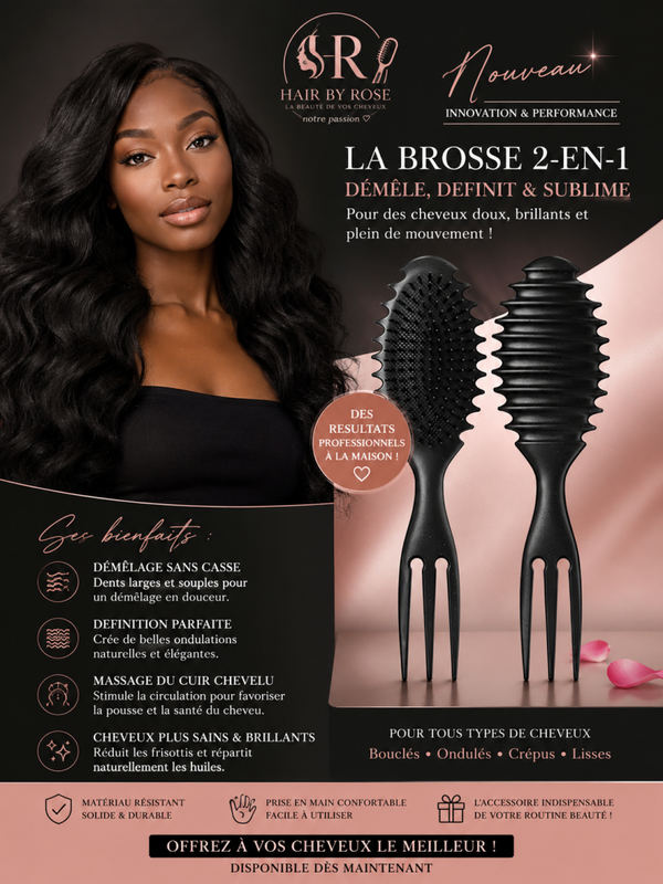 Brosse curly
