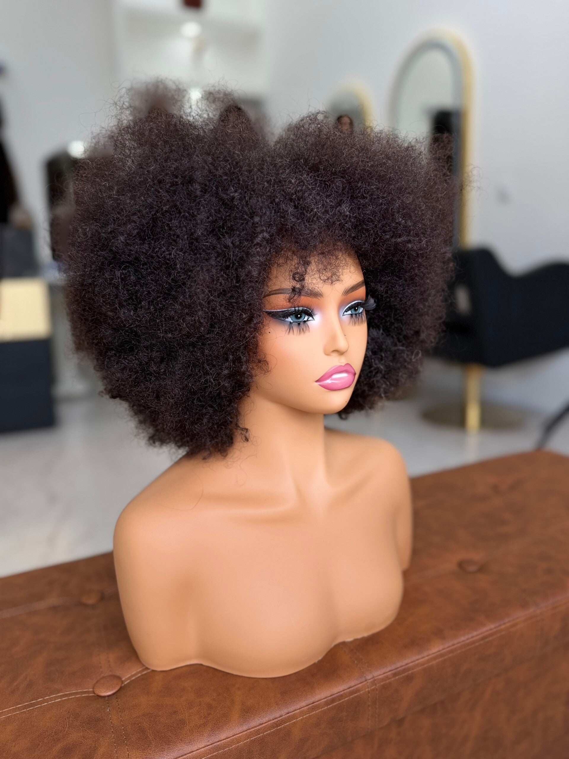 Perruque afro naturel