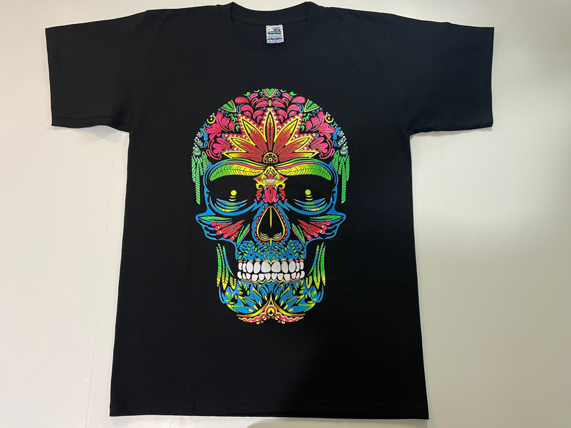 "Colorful skull"