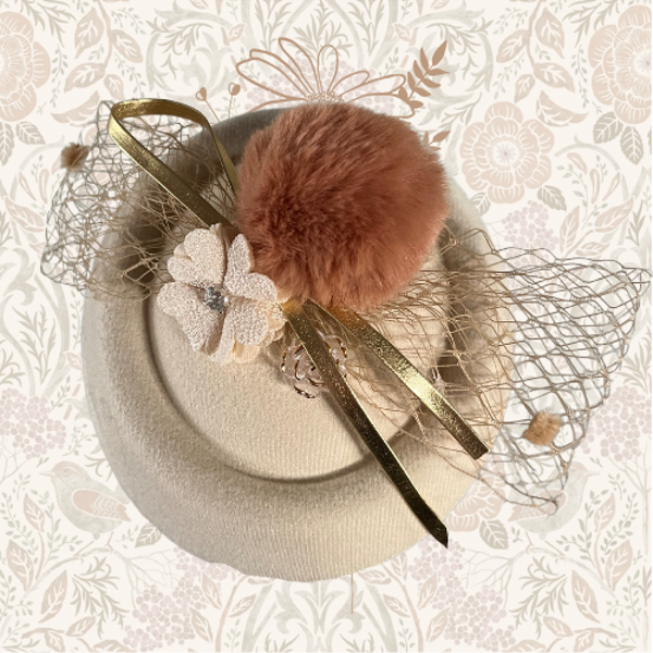 Fascinator Hoedje Anna