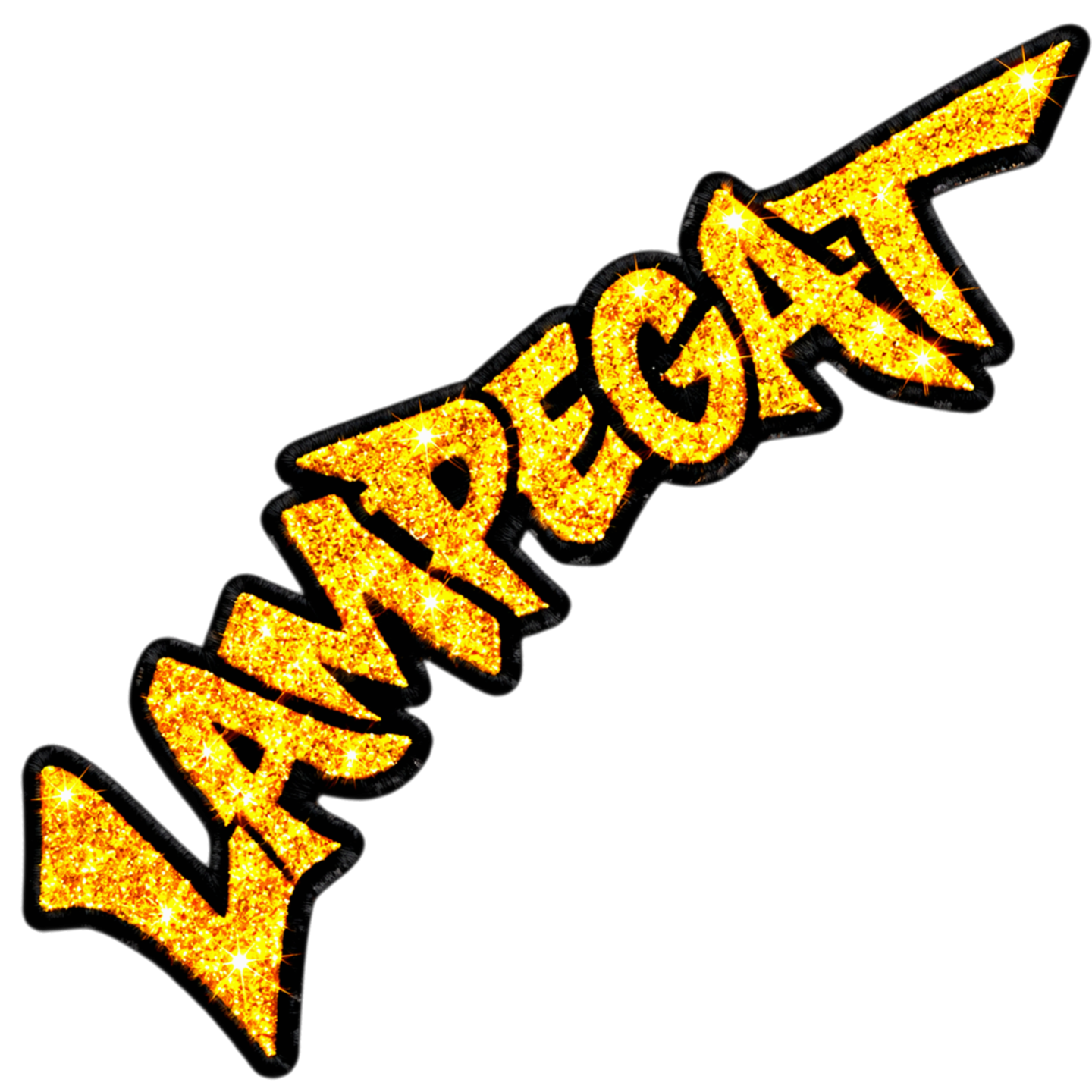 LAMPEGAT GOUD GLITTER | RUGEMBLEEM