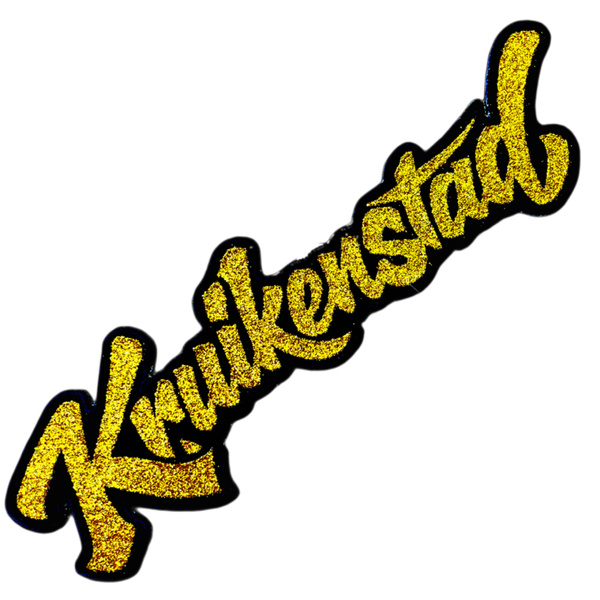 KRUIKENSTAD GOUD GLITTER | RUGEMBLEEM