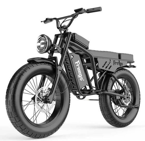 Freego F0 Pro - Fatbike - 250W - 12.5Ah - Zwart
