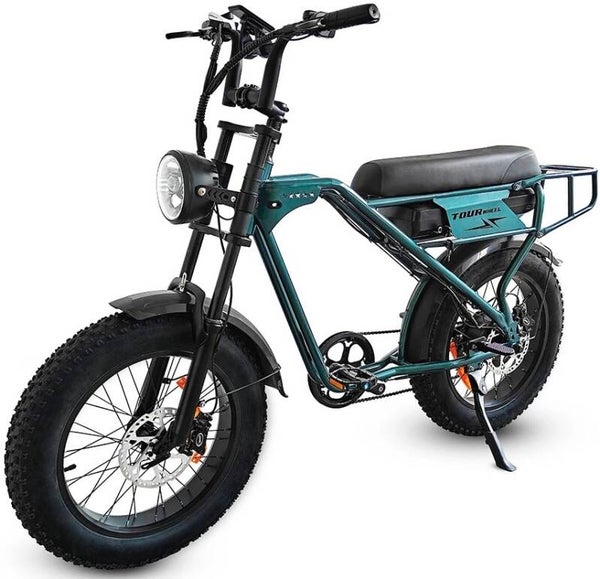 Tourwheel T3 Pro - Fatbike - 250W - 18.2Ah - Alarm - Groen