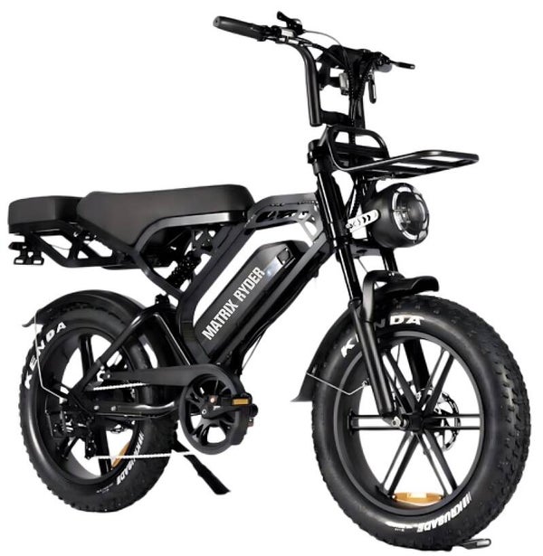V20 Pro Fatbike 250W 15Ah Zwart