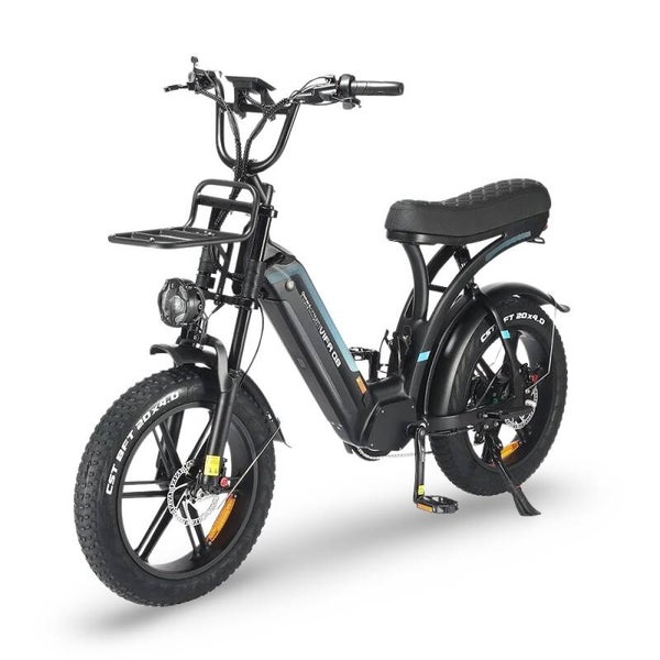 Ouxi Q8 - Fatbike - 250W -20Ah - Zwart Blauw