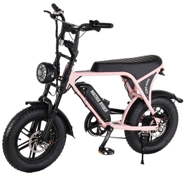 C80 Pro Mini - Fatbike - 250W - 10Ah - 16 Inch - Roze
