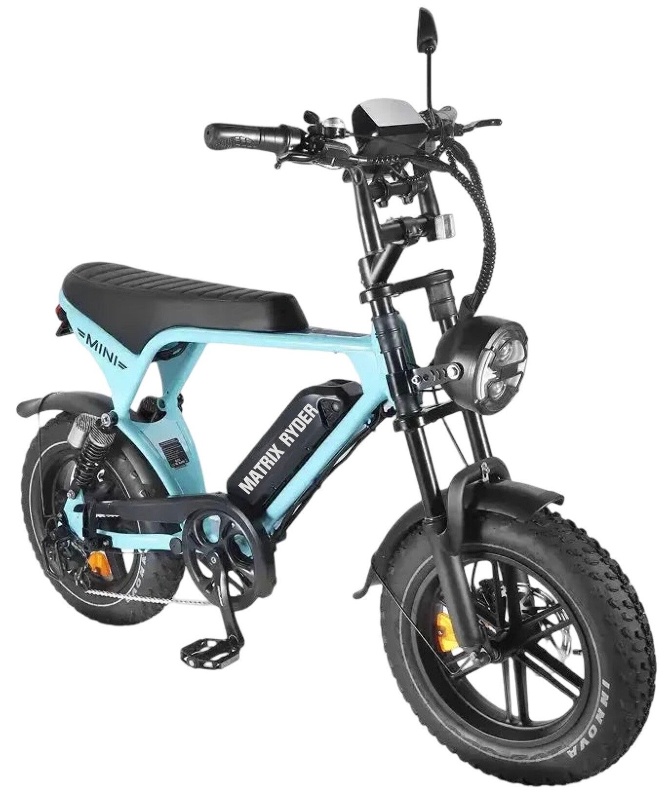 Ouxi V8 Ultra Mini - Fatbike - GPS - 250W - Blauw