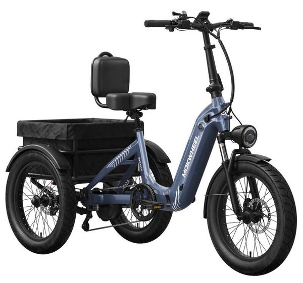 Mokwheel Granite - Elektrische Driewieler - Cargo E Bike - 20 Inch