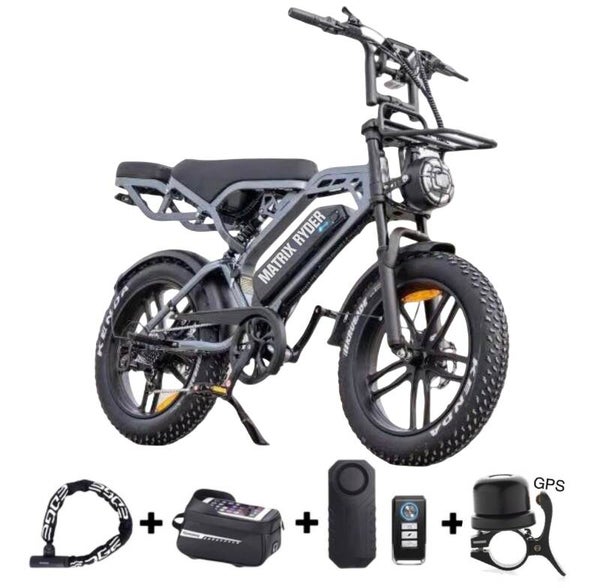 V20 Pro - Fatbike Deals - Compleet - Dark Grey