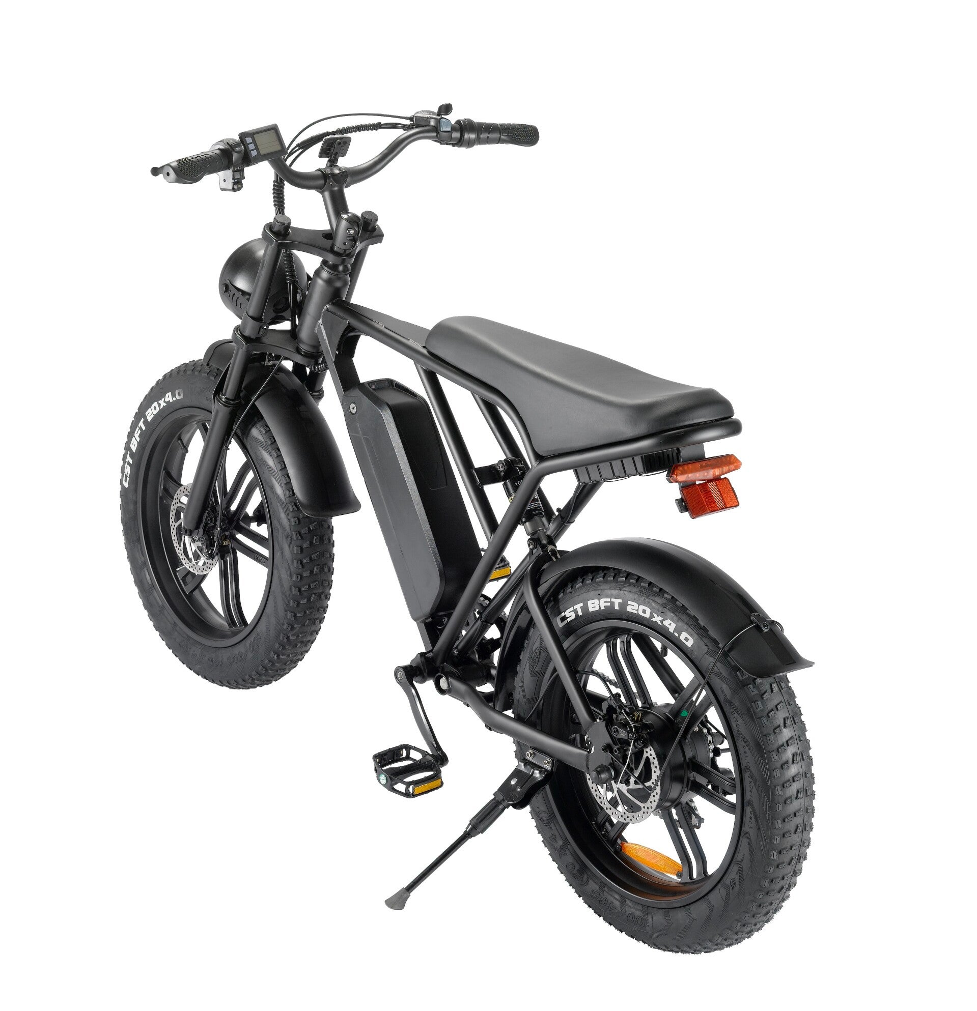 Ouxi V8 2.0 Achter Spiraalvering Elektrische Fatbike 250W 15Ah Zwart
