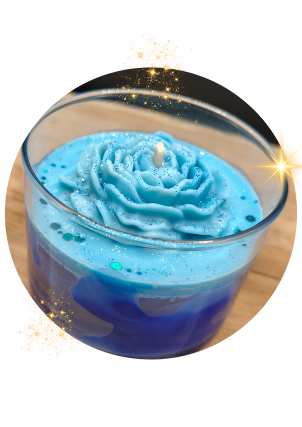 🌹 Bougie Rose Vanillée 🌹