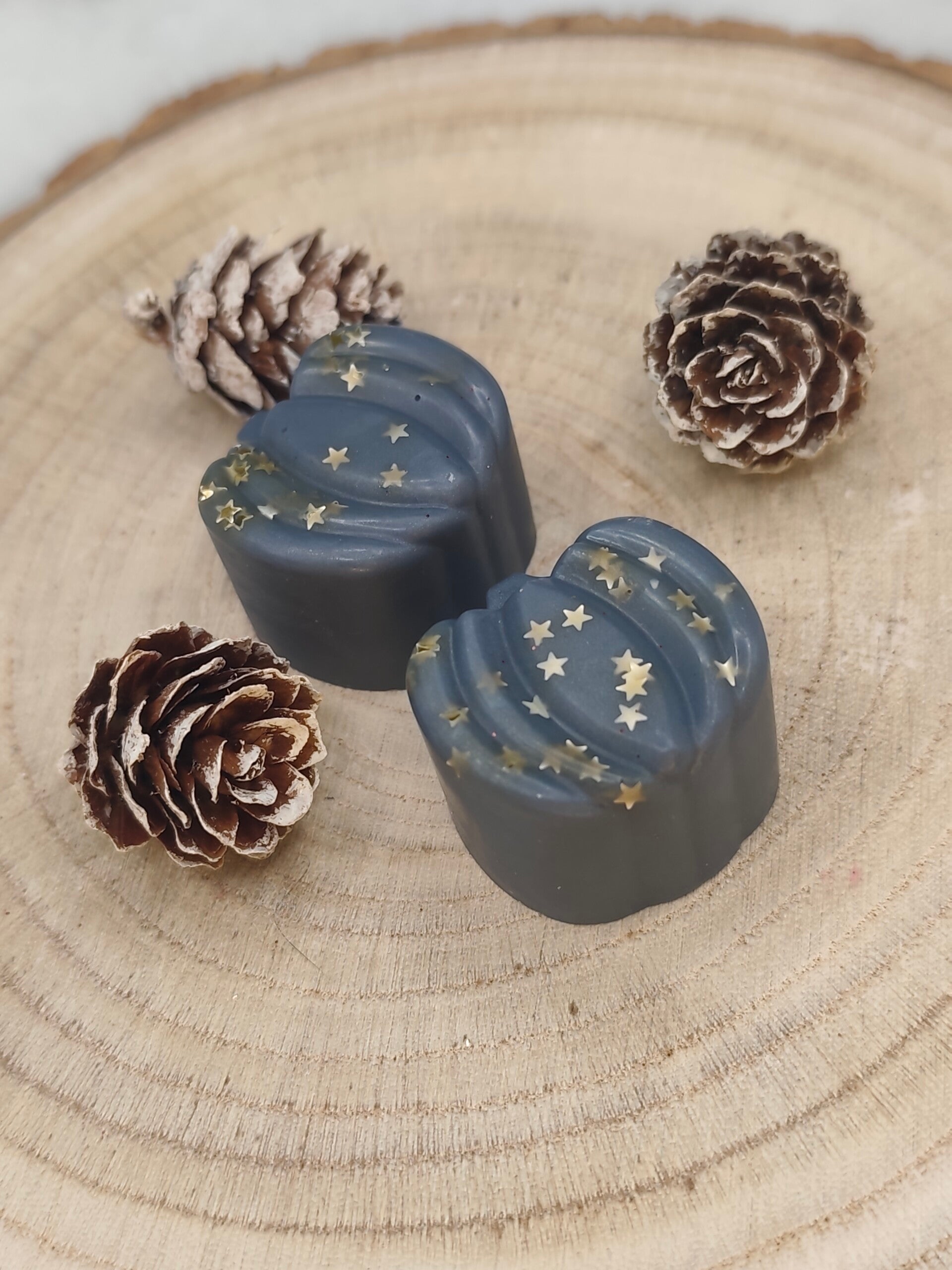 🌲🕯️Fondant bois noir🌲🕯️