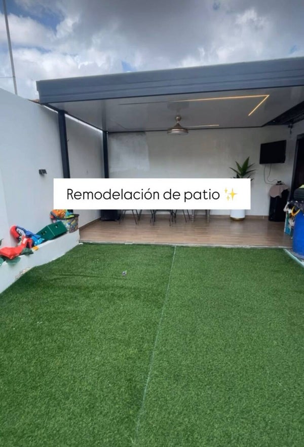 Remodelación de área de asados