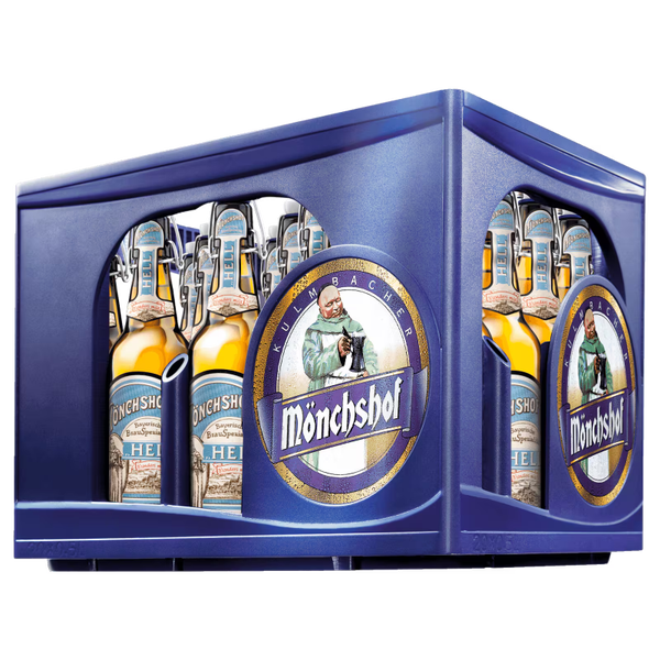 Mönchshof Bayerisch hell 20x0,5l (MEHRWEG)
