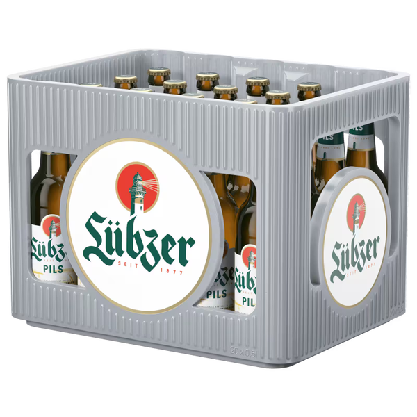 Lübzer Pils 20x0,5l (MEHRWEG)