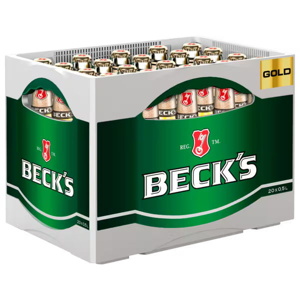 Beck's Pils Gold 20x0,5l (MEHRWEG)