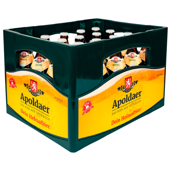 Apoldaer Pils Spezial Domi 20x0,5l (MEHRWEG)