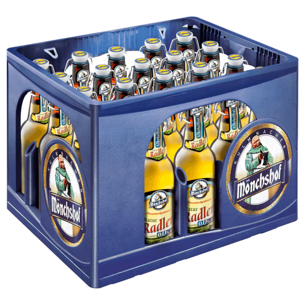 Mönchshof Natur Radler alkoholfrei 20x0,5l (MEHRWEG)