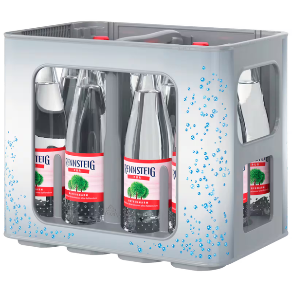 Rennsteig Mineralwasser Pur 12x0,75l (MEHRWEG)