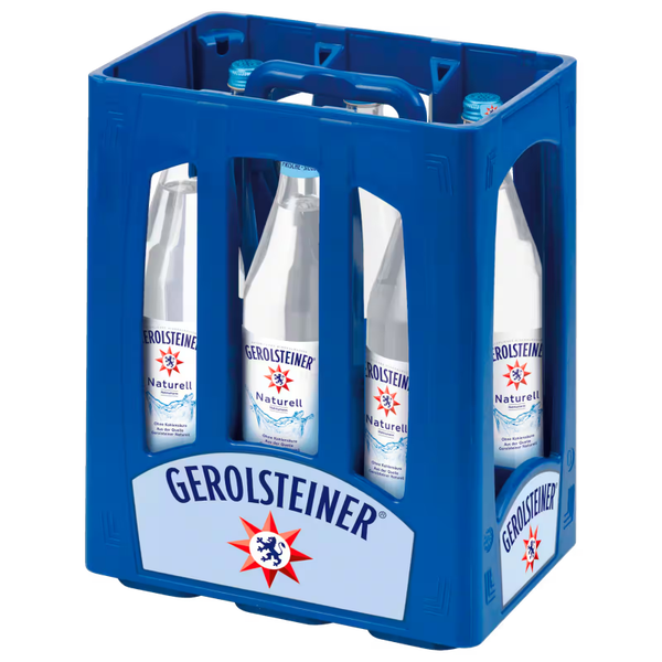 Gerolsteiner Mineralwasser Naturell 6x1l (MEHRWEG)