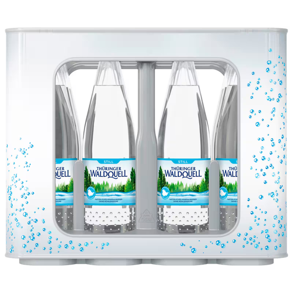 Thüringer Waldquell Mineralwasser Still 12x0,75l (MEHRWEG)