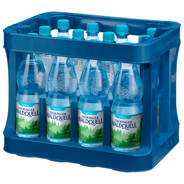 Thüringer Waldquell Mineralwasser Pur 12x1l (MEHRWEG)