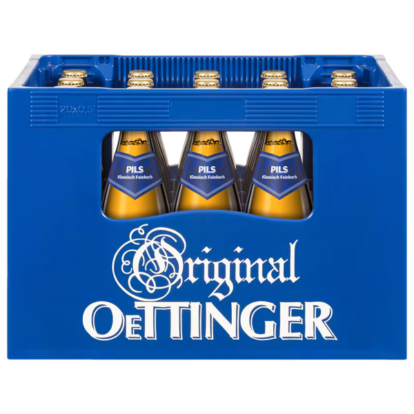 Original Oettinger Pils 20x0,5l (MEHRWEG)