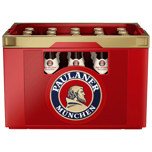 Paulaner Hefe-Weißbier naturtrüb 20x0,5l (MEHRWEG)
