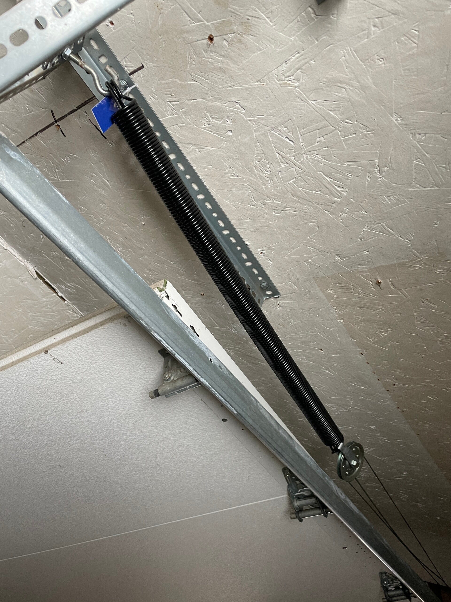 After — spring replaced and balanced