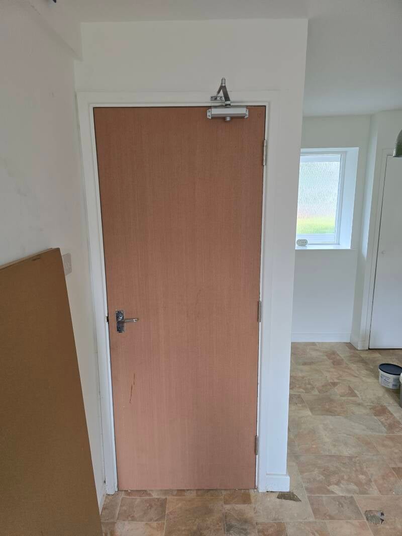 Fire door installation for HMO property
