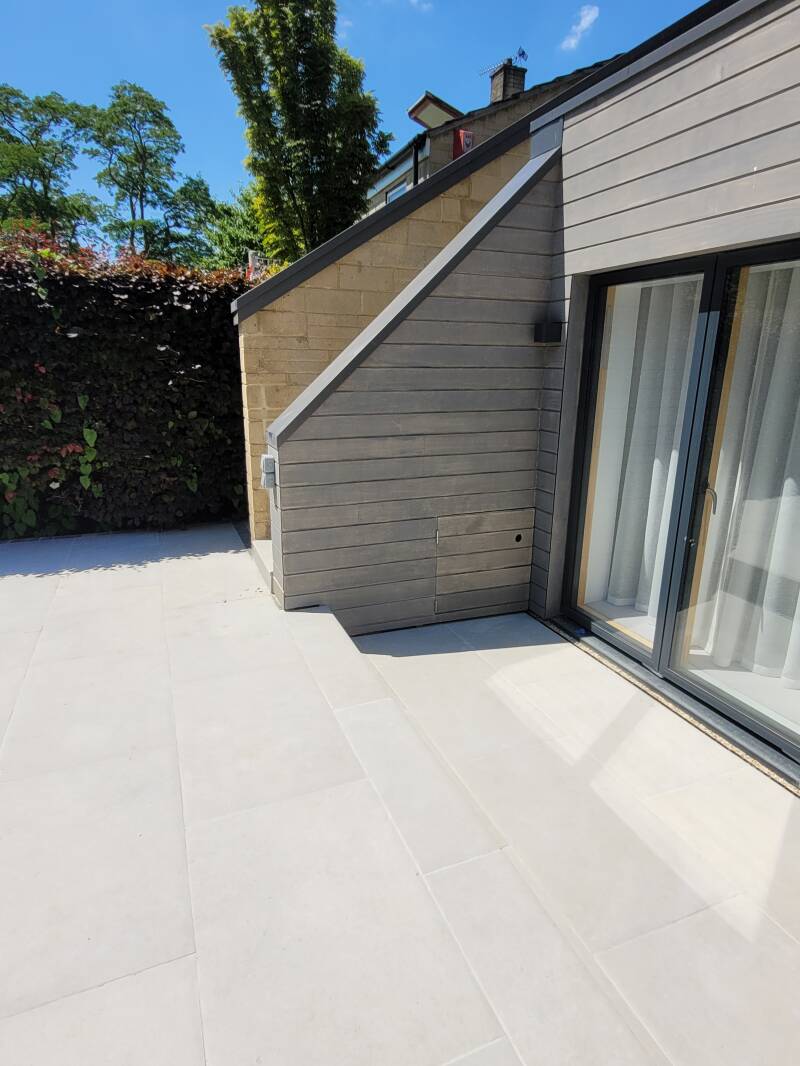 External accoya cladding