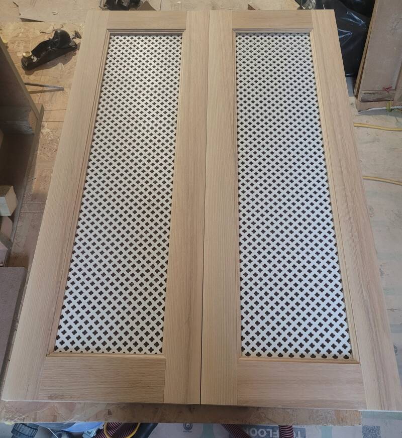 Panelled doors for understairs cupboard