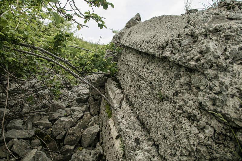 Resti di fortificazioni austriache