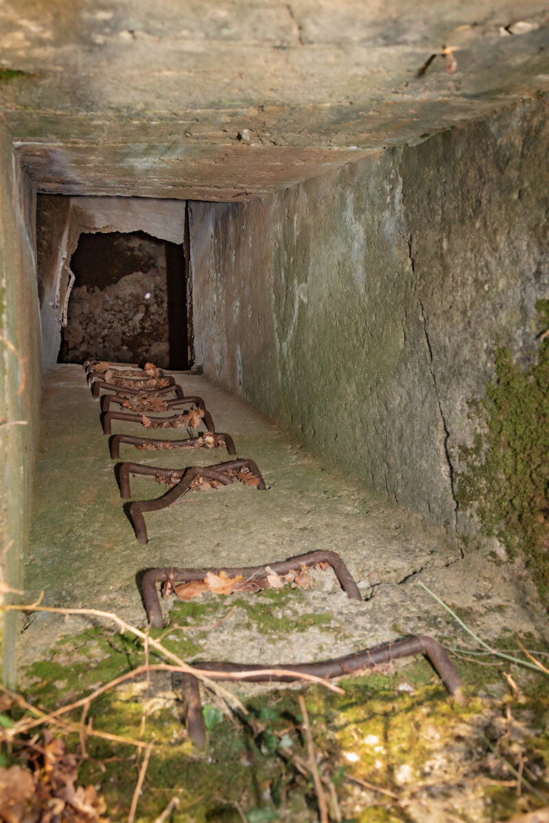 L&#039;entrata alta della grotta di Mohorini 