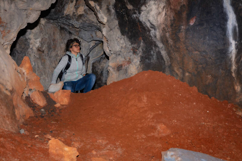 Interno grotta Mohorini 
