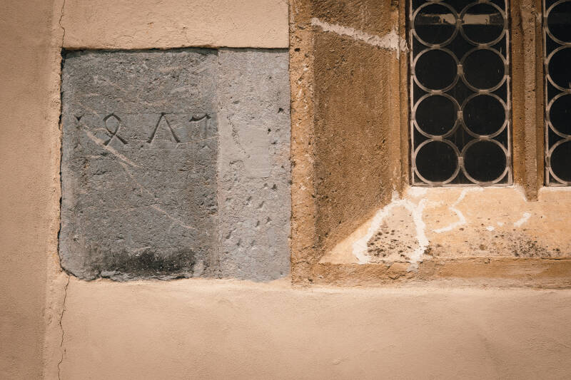 Particolare sulla chiesa di S.Brikcij