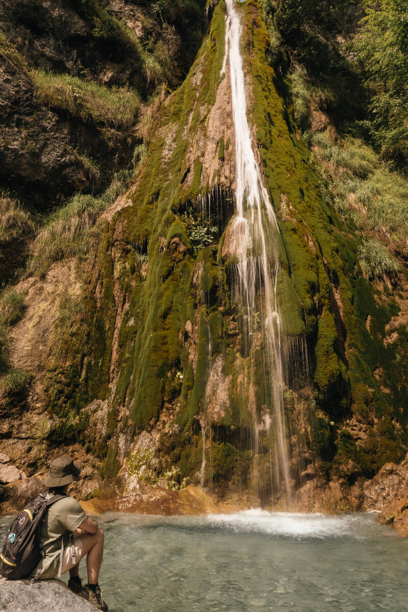 La cascata Brinta 