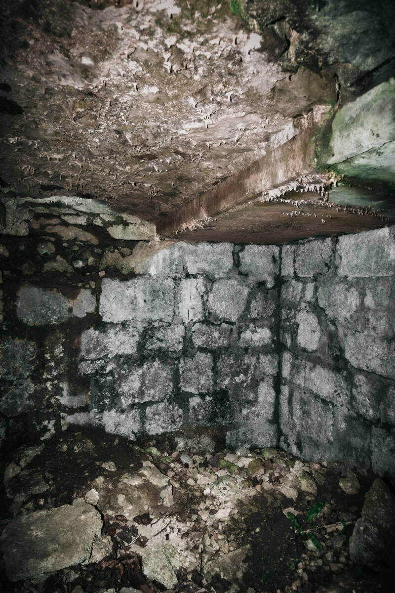Interno di un rifugio