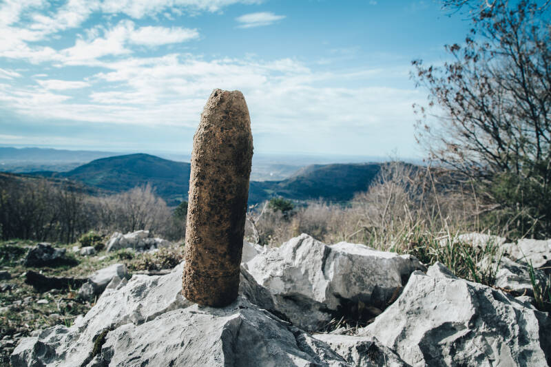 shrapnel austriaco 75mm