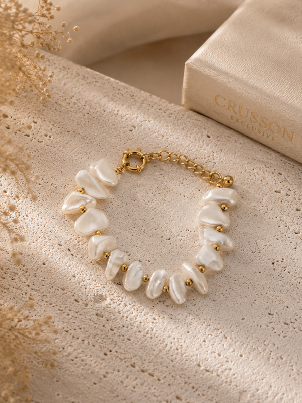 Irregular Pearl Bracelet