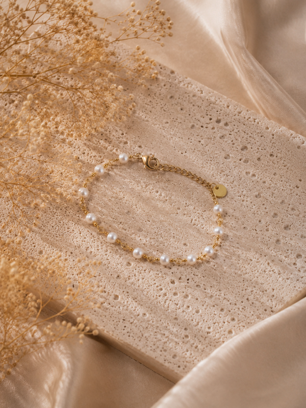 Pearl Chain Bracelet